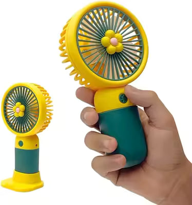 MINI HAND FAN - RECHARGEABLE - 699 RS WITH FREE CASH ON DELIVERY