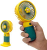 MINI HAND FAN - RECHARGEABLE - 699 RS WITH FREE CASH ON DELIVERY