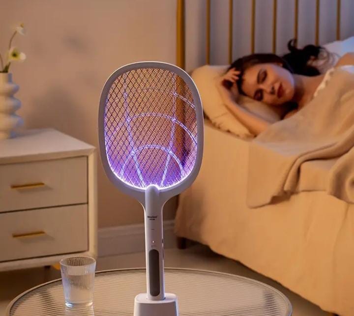 Rechargeable Mosquito Racket With Stand – Ele...